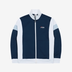 Fila Heritage Linear Color Scheme Track Top - Naisten Liivit - TummanLaivastonsininen | FI-35826